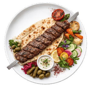 کباب برگ قبضه ای